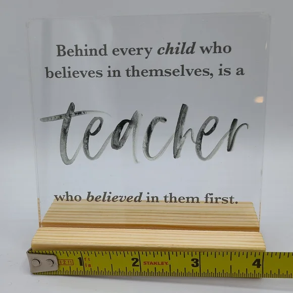 NIB Teacher Support And Motivational Sign - Picture 2 of 3